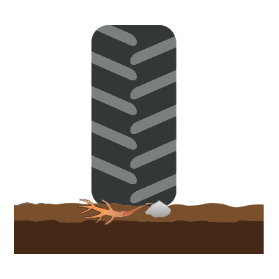 Суміш гуми для лісу