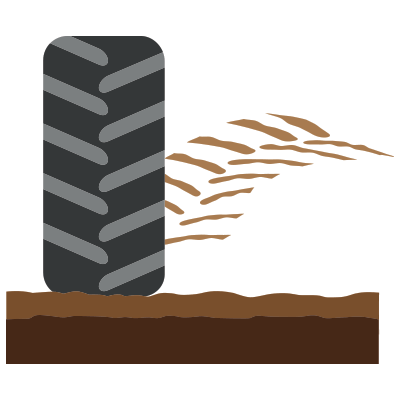 Самоочищення протектора